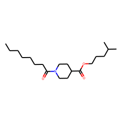 Isonipecotic acid, N-(octanoyl)-, isohexyl ester