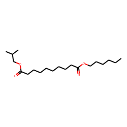 Sebacic acid, hexyl isobutyl ester