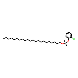 Silane, dimethyl(2-chlorophenoxy)docosyloxy-