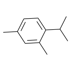 Benzene, 2,4-dimethyl-1-(1-methylethyl)-