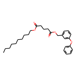 Glutaric acid, decyl 3-phenoxybenzyl ester