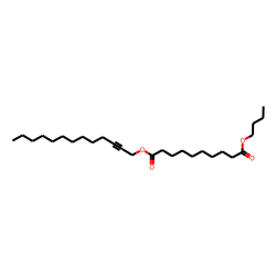 Sebacic acid, butyl tridec-2-ynyl ester