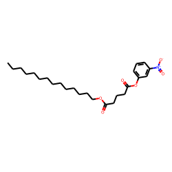 Glutaric acid, 3-nitrophenyl tetradecyl ester