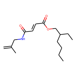 Fumaric acid, monoamide, N-methallyl-, 2-ethylhexyl ester