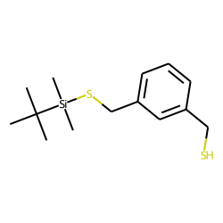 1,3-Benzenedimethanethiol, S-(tert-butyldimethylsilyl)-