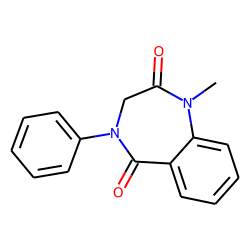 3H-1,4-benzodiazepine-2,5-dione, 1,2,4,5-tetrahydro-1-methyl-4-phenyl-
