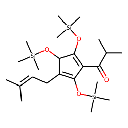 cis-Cohumulinic acid, TMS