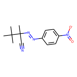 Butyronitrile, 2,3,3-trimethyl-2-(4-nitrophenyldiazenyl)-