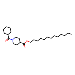 Isonipecotic acid, N-(cyclohexylcarbonyl)-, tridecyl ester