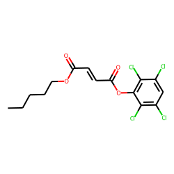 Fumaric acid, pentyl 2,3,5,6-tetrachlorophenyl ester