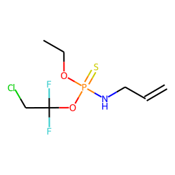 O-Ethyl-O-(1,1-difluoro-2-chloroethyl)-N-allyl-phosphorothioamidate