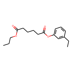 Adipic acid, 3-ethylphenyl propyl ester