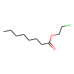 Octanoic acid, 2-chloroethyl ester