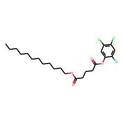 Glutaric acid, dodecyl 2,4,5-trichlorophenyl ester