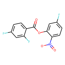 2,4-Difluorobenzoic acid, 2-nitro-5-fluorophenyl ester
