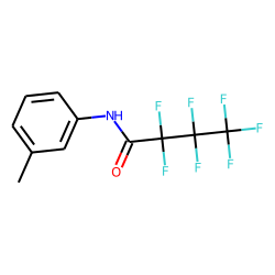 Butanamide, N-(3-methylphenyl)-2,2,3,3,4,4,4-heptafluoro-