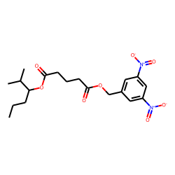 Glutaric acid, 3,5-dinitrobenzyl 2-methylhex-3-yl ester
