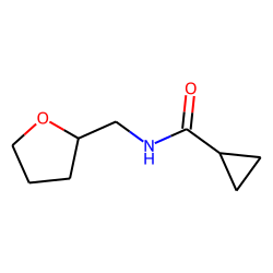Cyclopropanecarboxamide, N-tetrahydrofurfuryl-