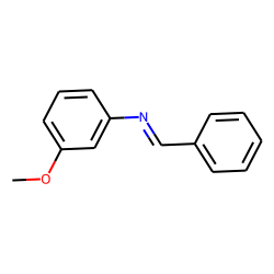 Benzylidene-(3-methoxyphenyl)-amine