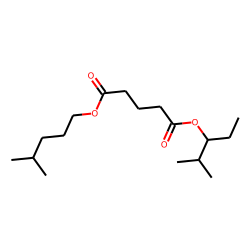 Glutaric acid, isohexyl 2-methylpent-3-yl ester