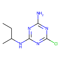 6-Chloro-N-sec-butyl-1,3,5-triazine-2,4-diamine