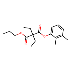 Diethylmalonic acid, 2,3-dimethylphenyl propyl ester