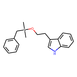 3-(2-Hydroxyethyl)indole, benzyldimethylsilyl ether