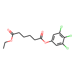 Adipic acid, ethyl 3,4,5-trichlorophenyl ester