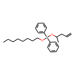Silane, diphenyloctyloxy(pent-4-en-2-yloxy)-