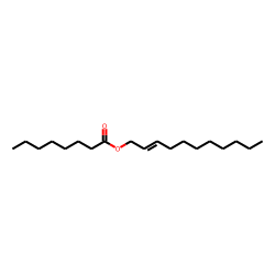 Octanoic acid, undec-2-enyl ester