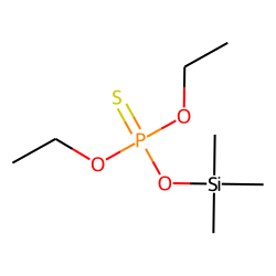 O,O-Diethyl O-(trimethylsilyl) thiophosphate