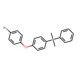 P-(phenyldimethylsilyl)phenyl-p-bromophenyl ether
