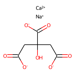 Calcium sodium citrate