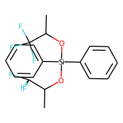 Silane, diphenyldi(1,1,1-trifluoroprop-2-yloxy)-