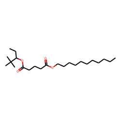 Glutaric acid, 2,2-dimethylpent-3-yl undecyl ester