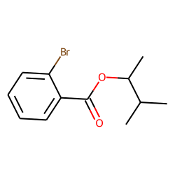 2-Bromobenzoic acid, 3-methylbut-2-yl ester