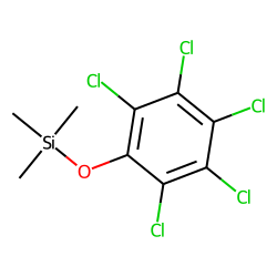 Pentachlorophenol, trimethylsilyl ether