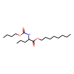 l-Norvaline, n-butoxycarbonyl-, octyl ester