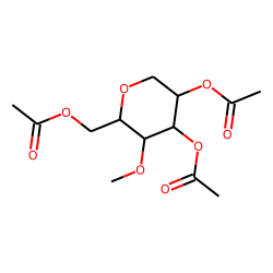 2,3,6-Tri-O-Acetyl-1,5-Anhydro-4-O-methyl-D-galactitol