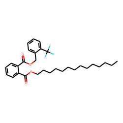 Phthalic acid, tetradecyl 2-trifluoromethylbenzyl ester