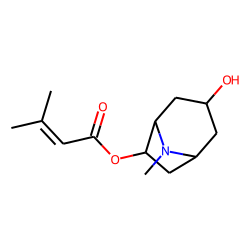 3«alpha»-Hydroxy-6«beta»-senecioyloxytropane