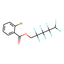 2-Bromobenzoic acid, 2,2,3,3,4,4,5,5-octafluoropentyl ester