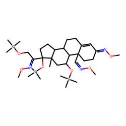 3,18,20-Trioxo-11«beta»,17«alpha»,21-trihydroxy-4-pregnene, MO-TMS, anti