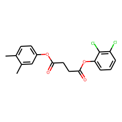 Succinic acid, 3,4-dimethylphenyl 2,3-dichlorophenyl ester