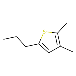 Thiophene, 2,3-dimethyl-5-propyl