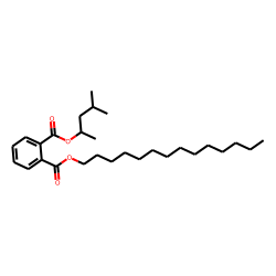 Phthalic acid, 4-methylpent-2-yl tetradecyl ester
