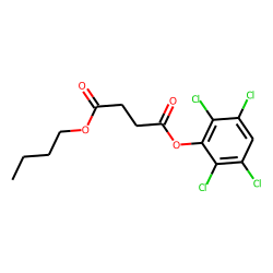 Succinic acid, butyl 2,3,5,6-tetrachlorophenyl ester