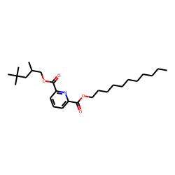2,6-Pyridinedicarboxylic acid, 2,4,4-trimethylpentyl undecyl ester