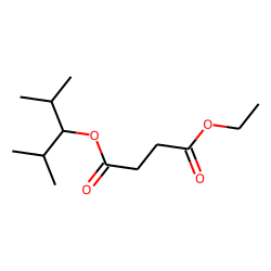 Succinic acid, 2,4-dimethylpent-3-yl ethyl ester