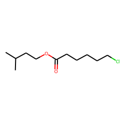 6-Chlorohexanoic acid, 3-methylbutyl ester